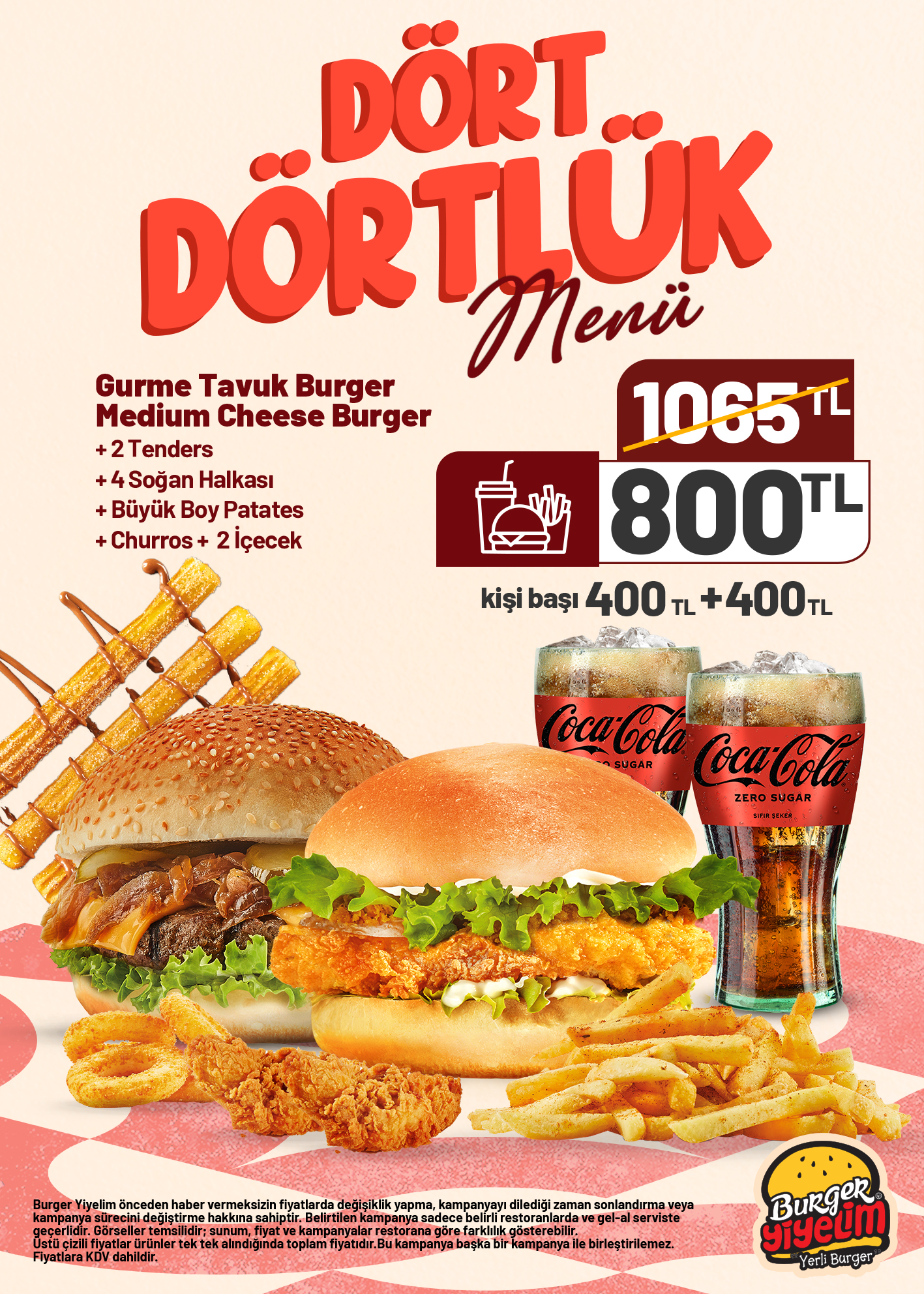 Dört Dörtlük Menü