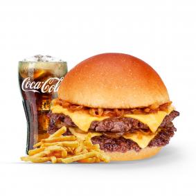 Dublex Smash Burger Menü