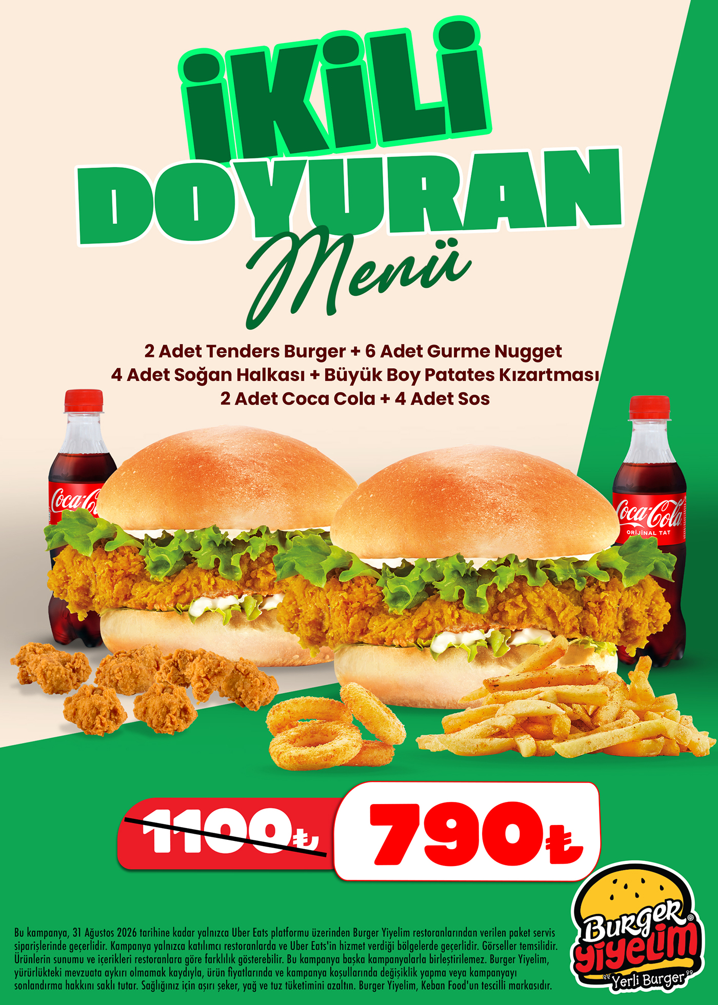 İkili Doyuran Menü
